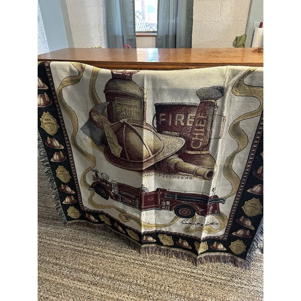 Firefighter Collectible‎ Wall Tapestry